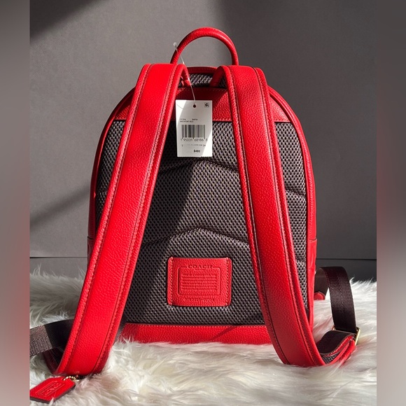 💰SOLD - CC394 - Coach Charter Backpack 24 In Signature Leather - Picture 5 of 15